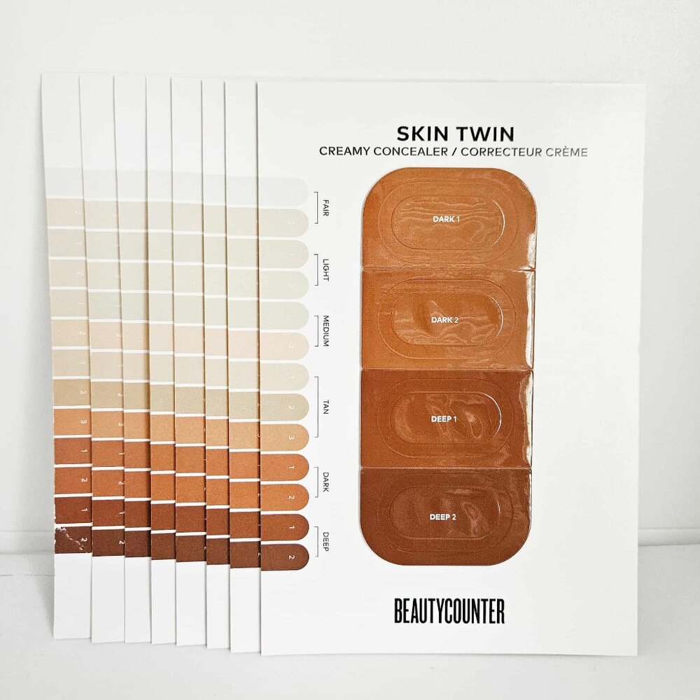 *Beautycounter* Creamy Concealer Shade Samples. Set of 8 - NEW! - FAST SHIP!!